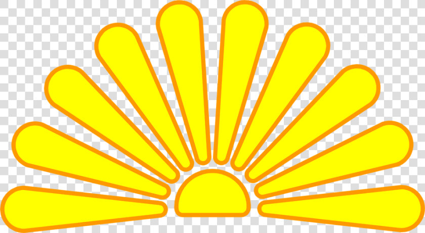 Transparent Sun Clipart   Sun Rising Clear Background  HD Png DownloadTransparent PNG