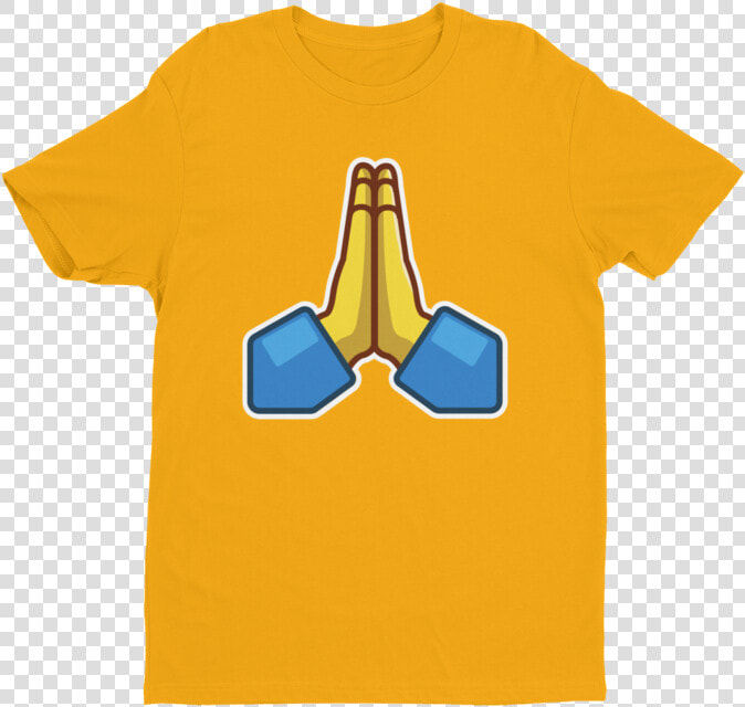 Praying Hands Emoji Short Sleeve Next Level T Shirt   T shirt  HD Png DownloadTransparent PNG