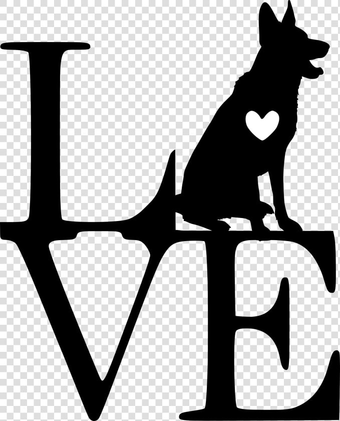 German Shepherd Silhouette File Clipart   Png Download   German Shepherd Silhouette Svg  Transparent PngTransparent PNG