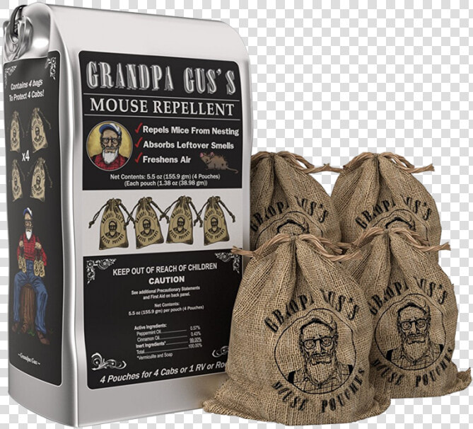 Grandpa Gus Mouse Repellent  HD Png DownloadTransparent PNG