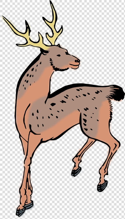 Animal Deer Woodcut Free Photo   Kijang Clipart  HD Png DownloadTransparent PNG