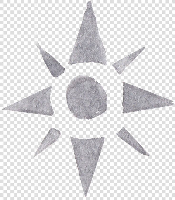 Tinta Negra Sol Transparente Png Decorativo   Star  Png DownloadTransparent PNG