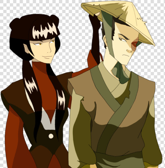 Mai And Zuko wm222   Zuko And Katara Fan Art  HD Png DownloadTransparent PNG