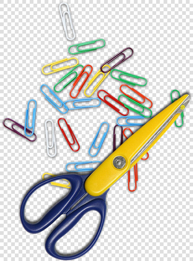 Paper Clip Pin   Scissors And Paper Clip  HD Png DownloadTransparent PNG