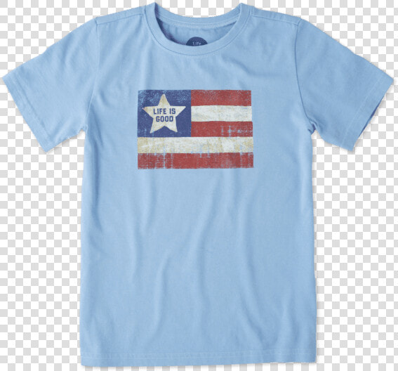 Boys Vintage American Flag Crusher Tee   Flag Of The United States  HD Png DownloadTransparent PNG