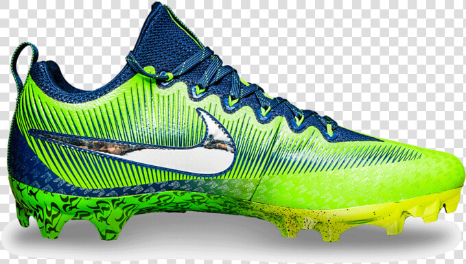 Courtesy Seahawks   Com   Russell Wilson Cleats 2017 Nike  HD Png DownloadTransparent PNG