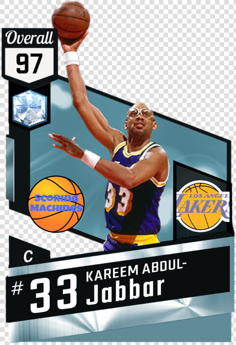 Transparent Kareem Abdul Jabbar Png   Reggie Miller 2k Card  Png DownloadTransparent PNG