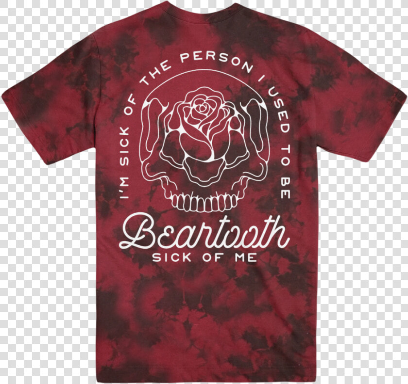 Sick Of Me Red Dye Tee   Beartooth Sick Of Me Shirt  HD Png DownloadTransparent PNG