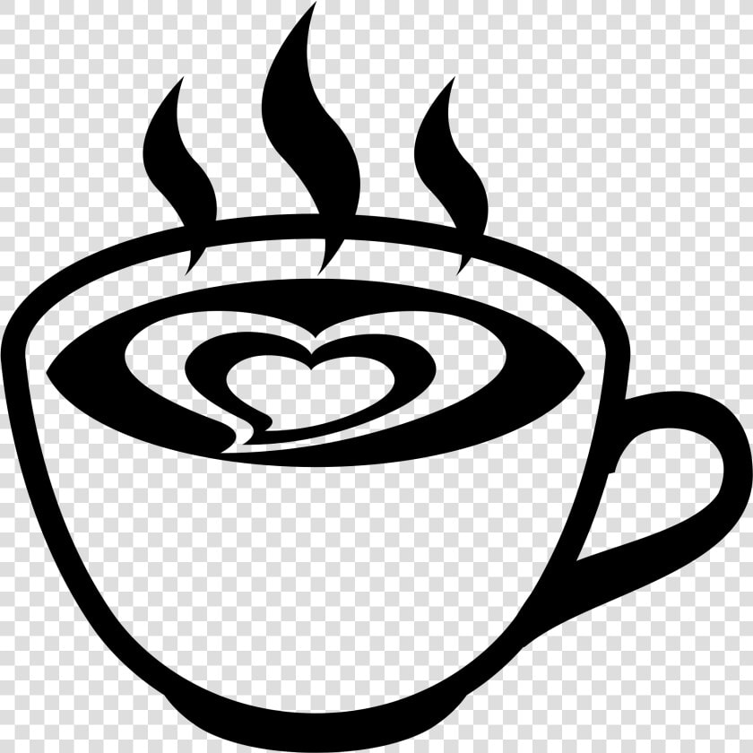 Coffee Emoji Black And White   Png Download   Coffee Emoji Black And White  Transparent PngTransparent PNG