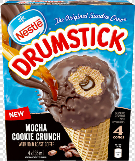 Alt Text Placeholder   Drumstick Mocha Cookie Crunch  HD Png DownloadTransparent PNG