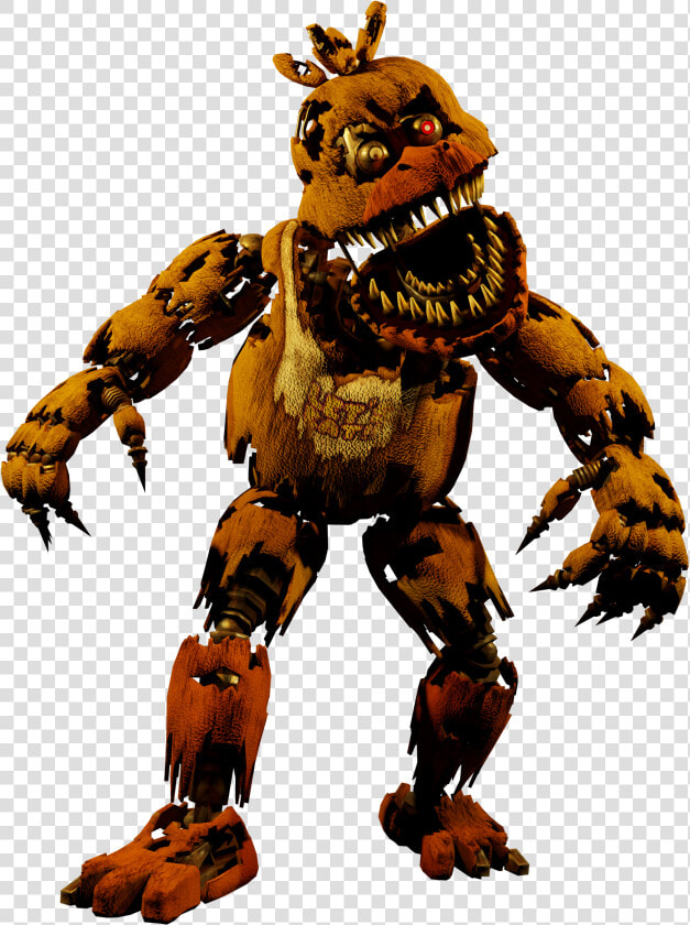 Triple A Fazbear Wiki   Fnaf Help Wanted Nightmare Chica  HD Png DownloadTransparent PNG