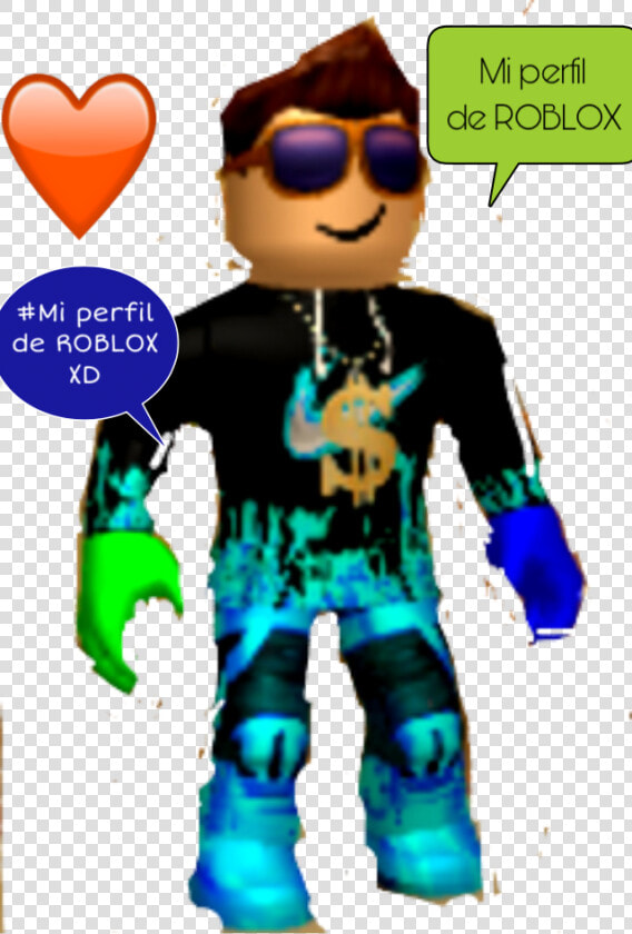  mi Perfil De Roblox   Cartoon  HD Png DownloadTransparent PNG