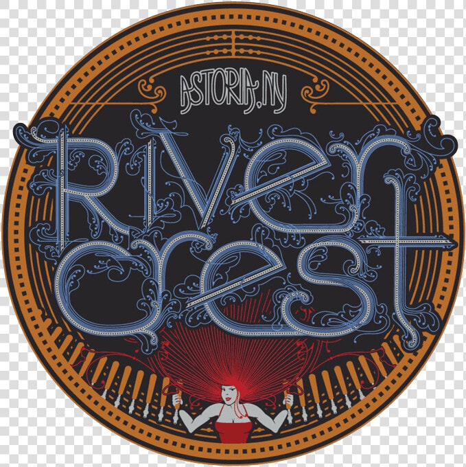 Astoria  Ny River Crest Logo Created With Gold And   Coin  HD Png DownloadTransparent PNG