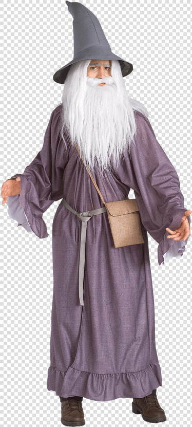 Lotr Adult Gandalf Costume   Gandalf Costumes For Adults  HD Png DownloadTransparent PNG