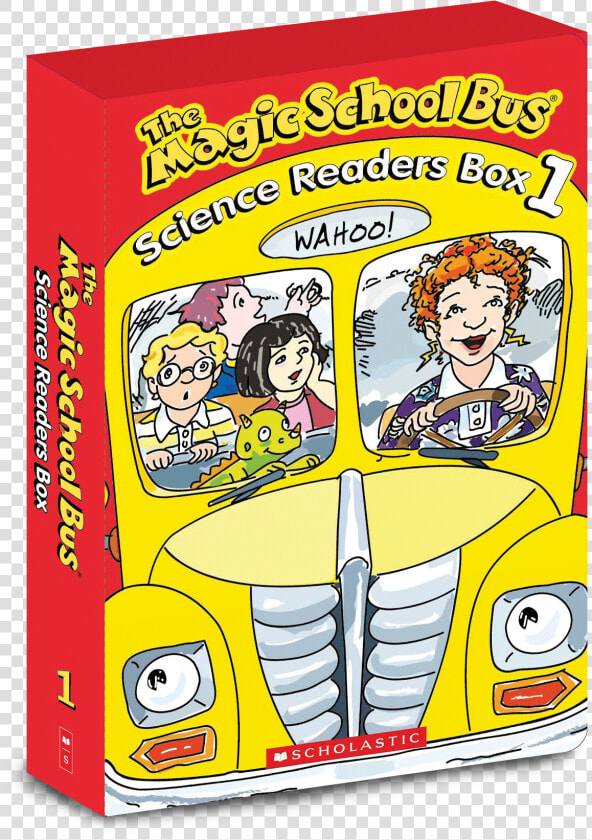 Magic School Bus Science Readers Box 1  HD Png DownloadTransparent PNG