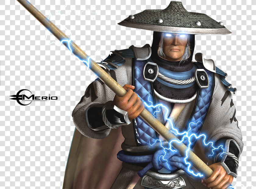 Raiden 2018 Mortal Kombat   Png Download   Raiden Mortal Kombat Staff  Transparent PngTransparent PNG