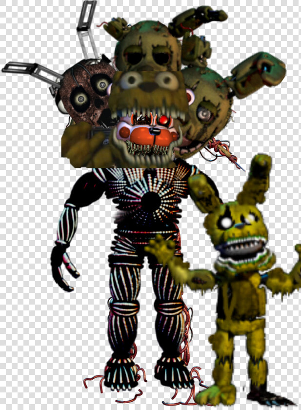  freetoedit  springtrap  funtimefreddy  plushtrap  HD Png DownloadTransparent PNG