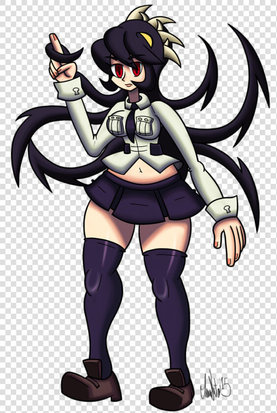 Wanted To Draw Something Skullgirls Related   Cartoon  HD Png DownloadTransparent PNG