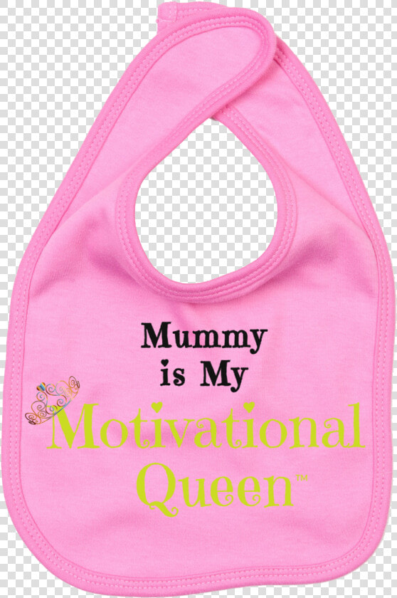 Motivational Queen Pink Baby Bib   Active Tank  HD Png DownloadTransparent PNG