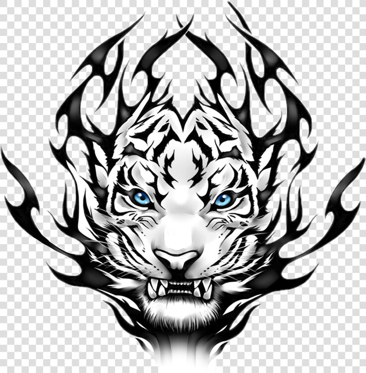 White Tiger Png Hd Clipart   Png Download   Logo White Tiger Png  Transparent PngTransparent PNG