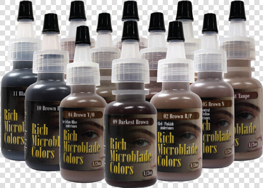 Rich Microblade Colors 1 4oz   Pigment Rich Microblade Colors  HD Png DownloadTransparent PNG