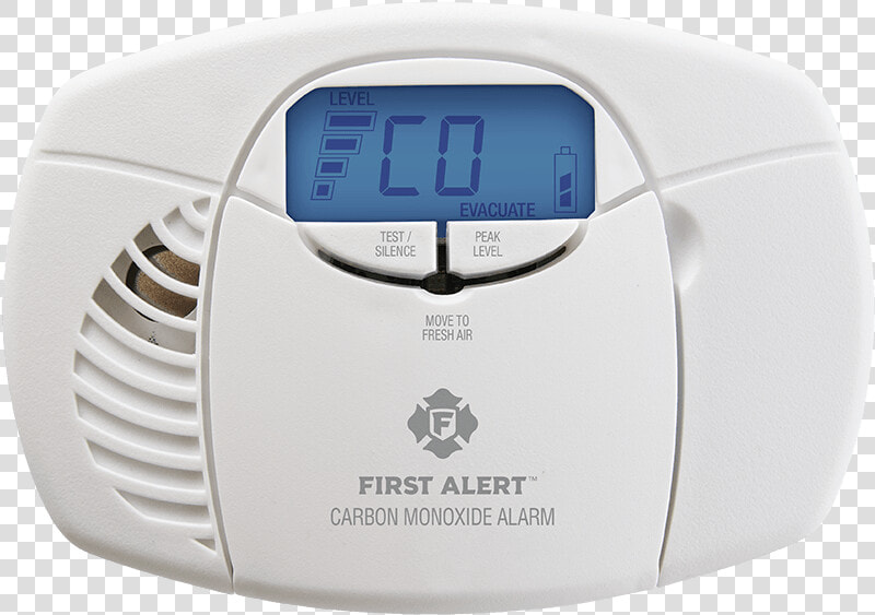 Battery operated Carbon Monoxide Alarm With Backlit   First Alert  HD Png DownloadTransparent PNG