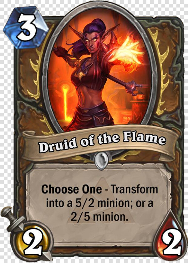 Dru of The Flame   Druid Of The Flame Set  HD Png DownloadTransparent PNG