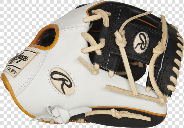 Rawlings Wingtip Glove White Black And Gold  HD Png DownloadTransparent PNG