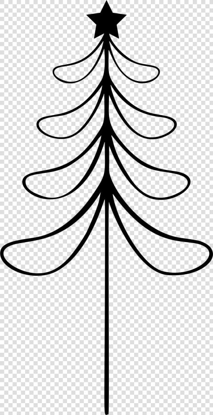 Abstract Christmas Tree Line Art 2 Clip Arts   Line Art  HD Png DownloadTransparent PNG