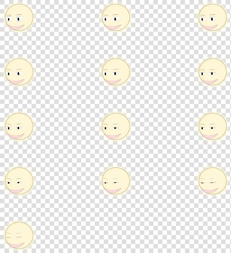 Moon Blinking 2 Spritesheet   Circle  HD Png DownloadTransparent PNG