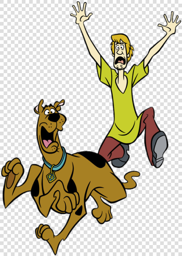 Scooby Doo And Shaggy Scared  HD Png DownloadTransparent PNG