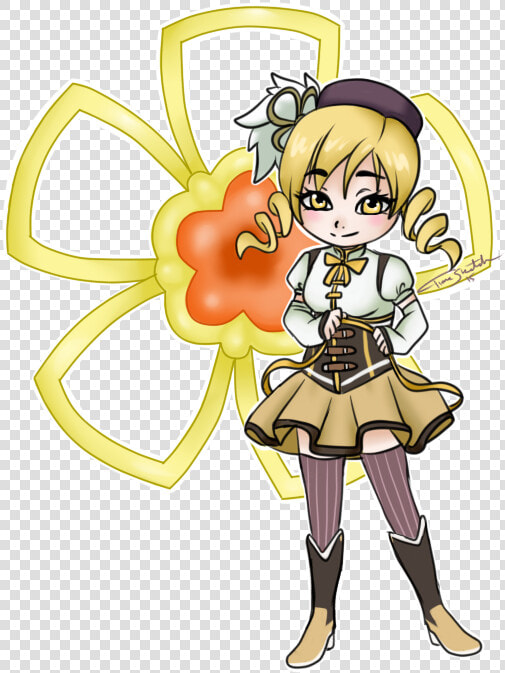 Mami Chibi   Cartoon  HD Png DownloadTransparent PNG