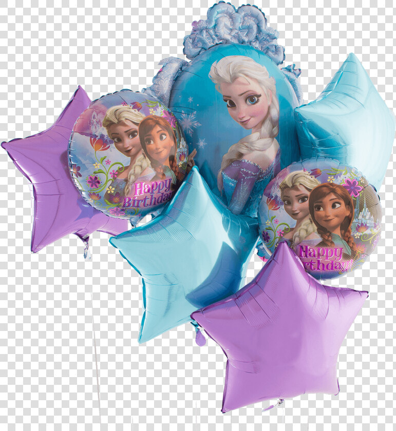 Feesten  Speciale Gelegenheden Frozen Theme Foil Balloons   Barbie  HD Png DownloadTransparent PNG