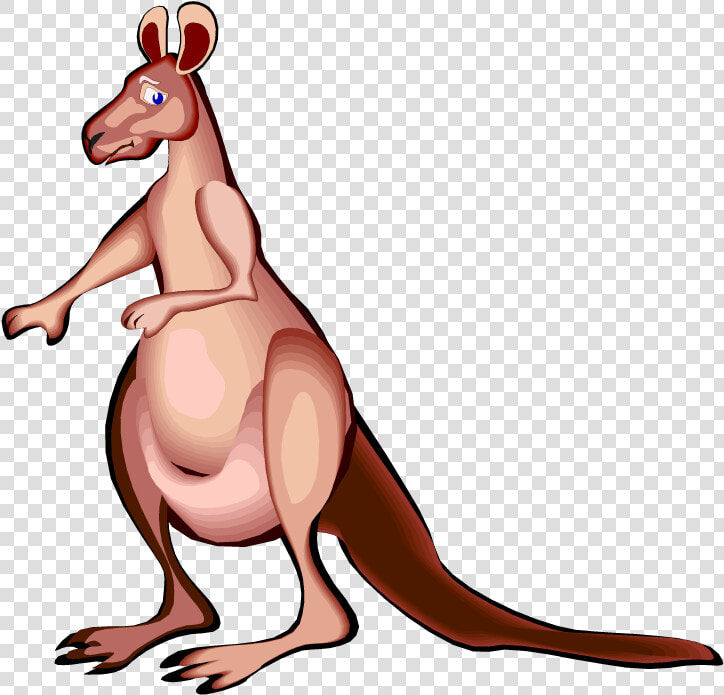 Free Kangaroo Clipart   Sad Kangaroo Cartoon  HD Png DownloadTransparent PNG