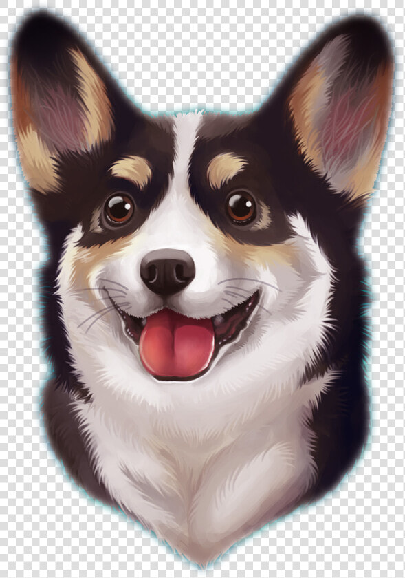 Exquisite Cute Corgi Dog Png Download  Transparent PngTransparent PNG