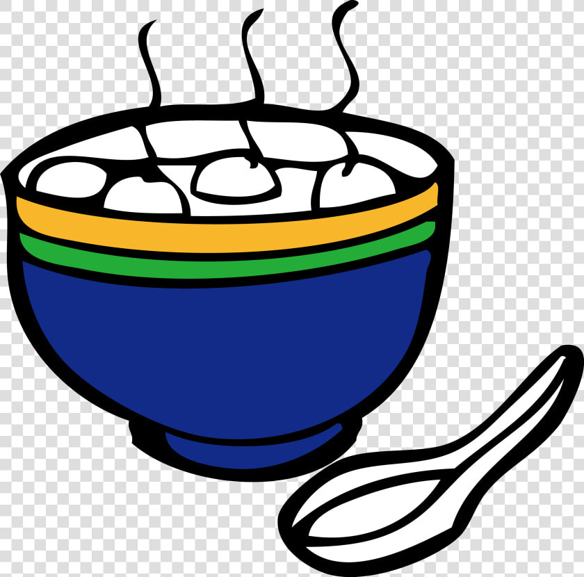 Tangyuan Lantern Festival Bowl Stroke   吃 湯圓 簡 筆畫  HD Png DownloadTransparent PNG