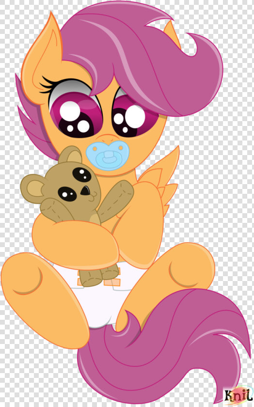 The Crusader Network  Crinkleloo  Diaper  Foal  Pacifier    Cartoon  HD Png DownloadTransparent PNG