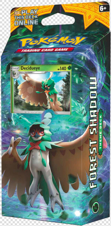 Sun  amp  Moon Forest Shadow Decidueye Theme Deck   Pokemon Decidueye Card Pack  HD Png DownloadTransparent PNG