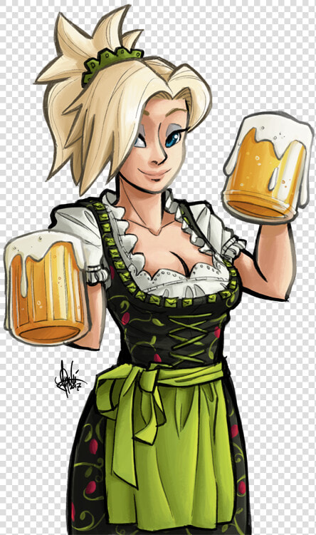 Oktoberfest Cartoon Fictional Character   St Patrick Overwatch  HD Png DownloadTransparent PNG