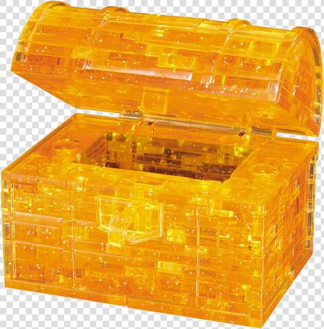 3d Crystal Puzzle   3d Puzzle Treasure Chest  HD Png DownloadTransparent PNG