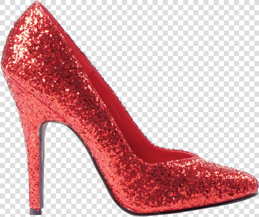 Red Glitter Costume Pumps   Red Sequin Pumps  HD Png DownloadTransparent PNG