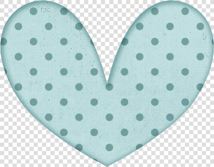   Blue Heart Polka Dot Transparent   Png Download   Polka Dotted Heart  png  Png DownloadTransparent PNG