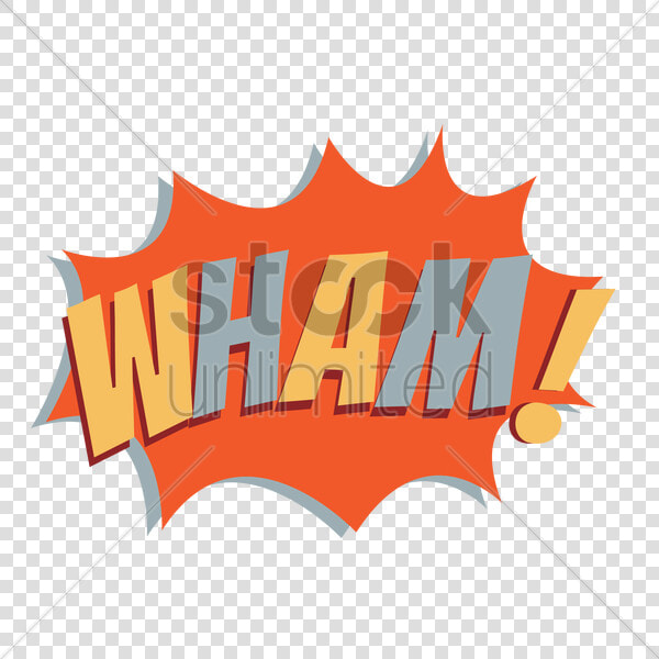 Wham Comic Speech Bubble V矢量图形   Illustration  HD Png DownloadTransparent PNG