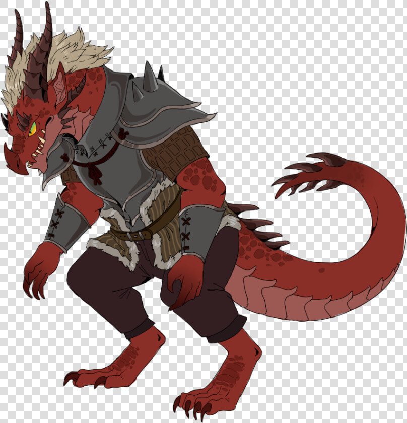 Dragonborn Fighter   Png Download   Dnd Dragonborn Png  Transparent PngTransparent PNG