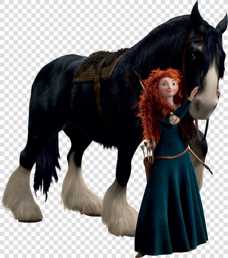 Merida And Angus   Disney   Pixar Brave  HD Png DownloadTransparent PNG