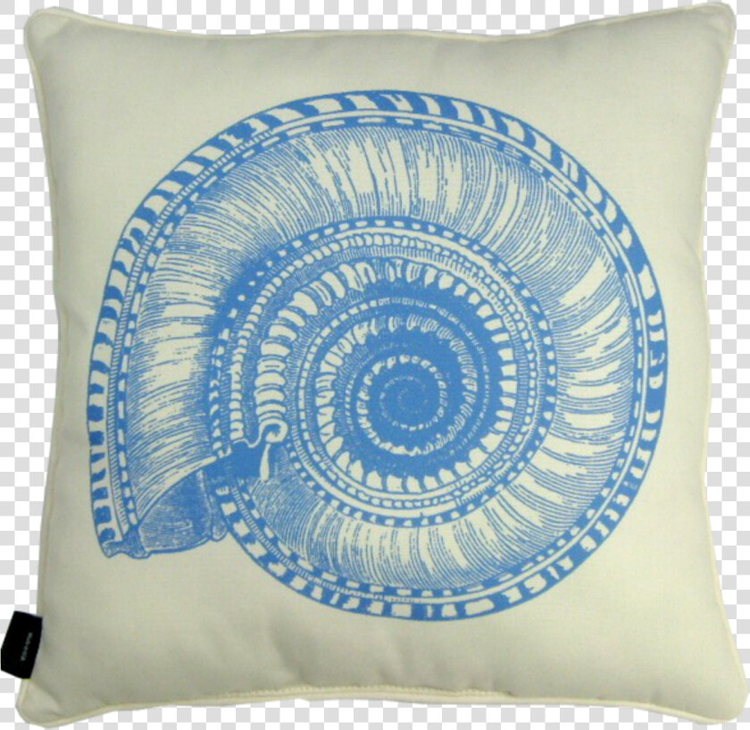 Blue Shell Coastal Pillow  HD Png DownloadTransparent PNG