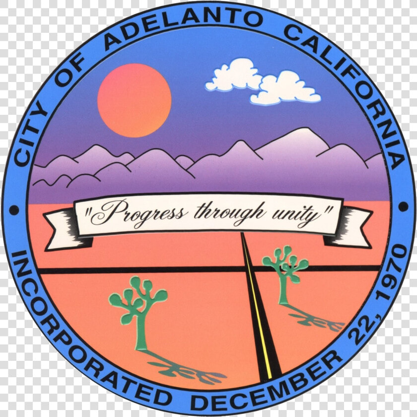 Seal Of Adelanto  California   City Of Adelanto  HD Png DownloadTransparent PNG