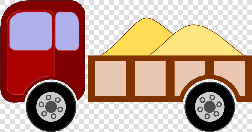 Pick Up Truck Clip Art   รถ ดั้ ม การ์ตูน  HD Png DownloadTransparent PNG