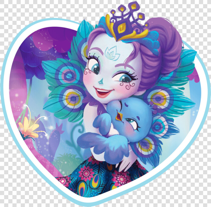 Patter Peacock And Flap Charater Thumbnail characterimage   Enchantimals Peacock  HD Png DownloadTransparent PNG