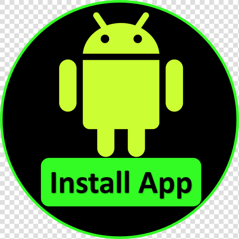 Install Our Android Apps   Round Android Icon Png  Transparent PngTransparent PNG